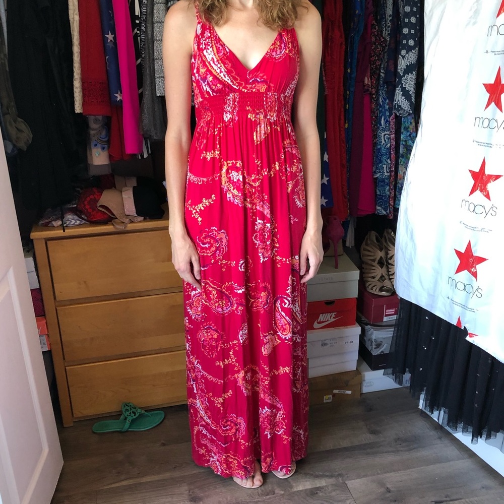 Beautiful Paisley Maxi Dress • Size Small - Picture 1 of 5